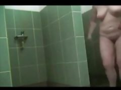 spying female intimacy in public shower