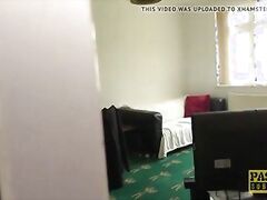 Hardfucked little subslut Cherry English hammered by master